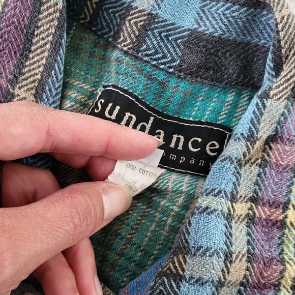 Vintage Flannel Dress 👗 - Picture 5 of 9